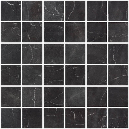 Penta Nero Calatorao Matte Square Non Slip 31.1 x 31.1cm Mosaic Sheet