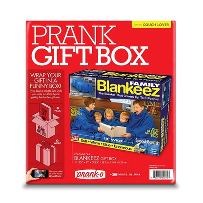 Prank Gift Box Family Blankeez - Wichita Home Outlet