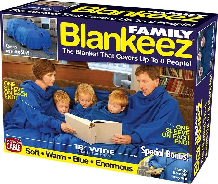 Prank Gift Box Family Blankeez - Wichita Home Outlet