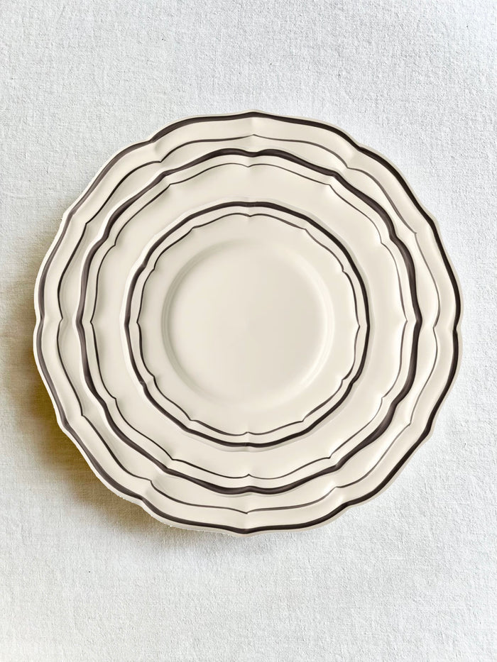 PRE-ORDER -Gien Fliet Dinnerware - Manganèse