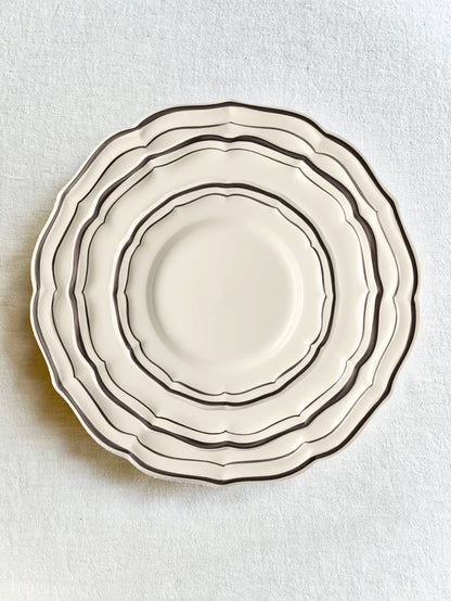 PRE-ORDER -Gien Fliet Dinnerware - Manganèse