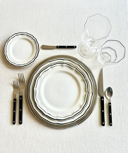 PRE-ORDER -Gien Fliet Dinnerware - Manganèse