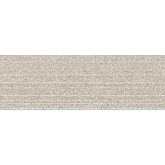 Righe Sand Decor 30 x 90cm Matt Rectified White Body Wall Tile - 1.35sqm perbox