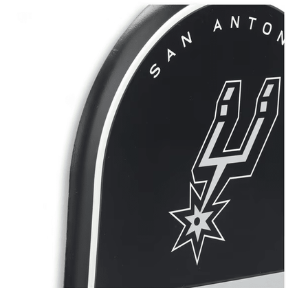San Antonio Spurs Team Spirit Oval Metal Sign - Wichita Home Outlet