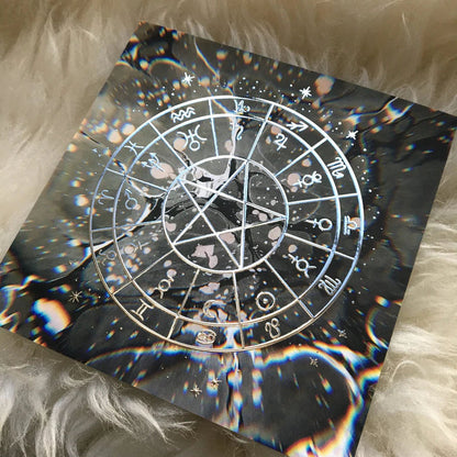 Sigil I Silver Foil Postcard Print