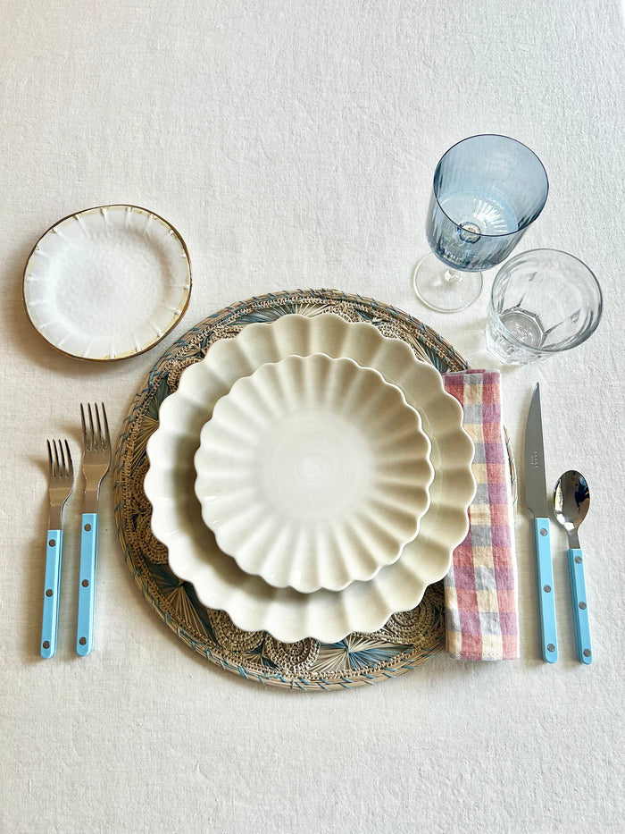 Soleil Charger / Placemat - Sky Blue S/4