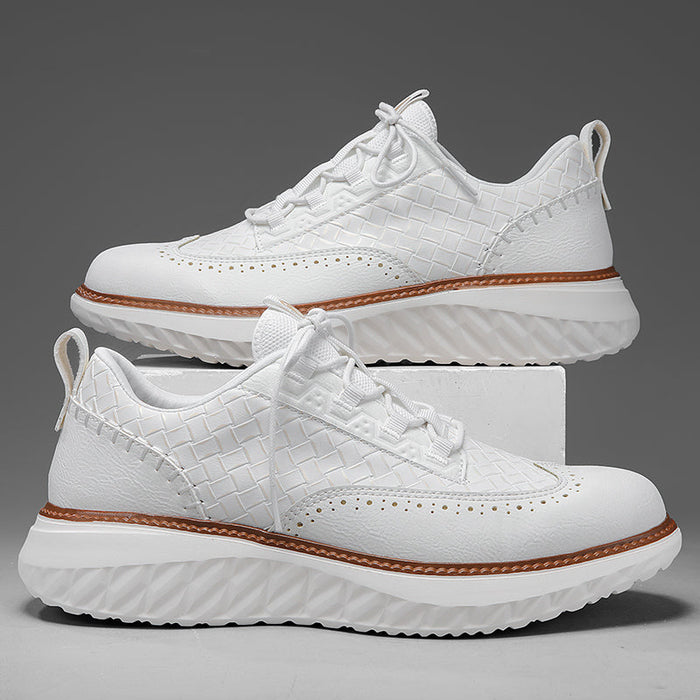 Spencer Leather Trainers