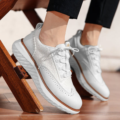 Spencer Leather Trainers