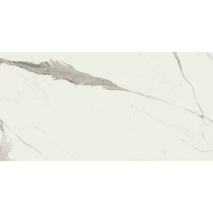 Statuario Polished 60 x 120cm Rectified Porcelain Tile- 1.44 sqm per box