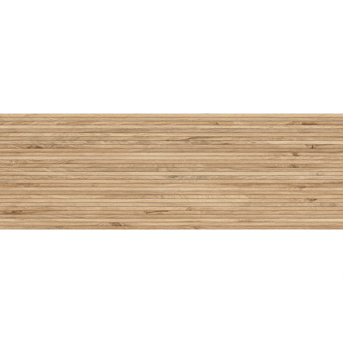Suite Panama Roble 30 x 90cm White Body Decor Wall Tile - 1.08 sqm perbox