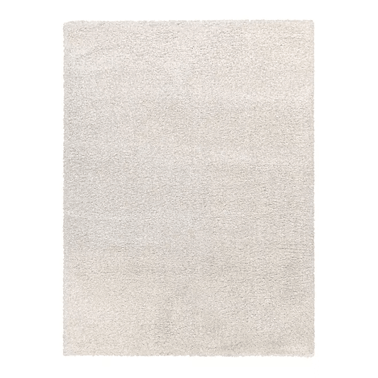 Thayer Shag Rug - Solid Ivory - 7'10 x 10' - Wichita Home Outlet