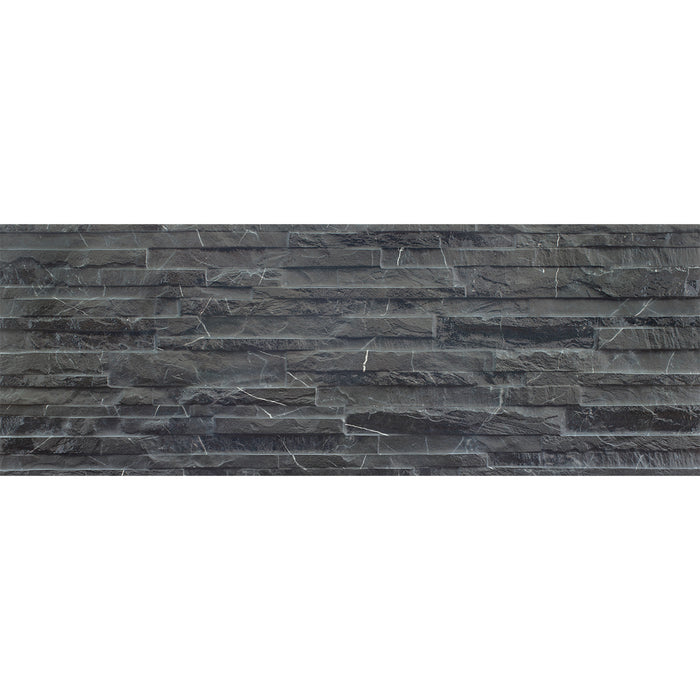 Thuy Marquina 3D Decor 32 x 89cm Rectified Porcelain Wall Tile - 1.13sqm perbox