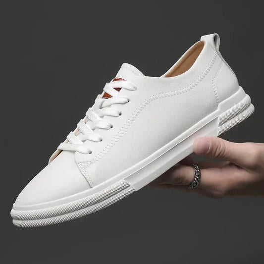 Tristan Leather Trainers