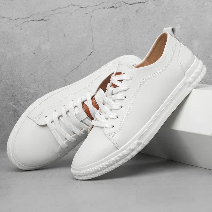 Tristan Leather Trainers