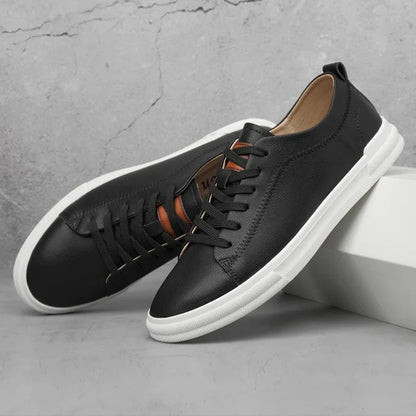 Tristan Leather Trainers