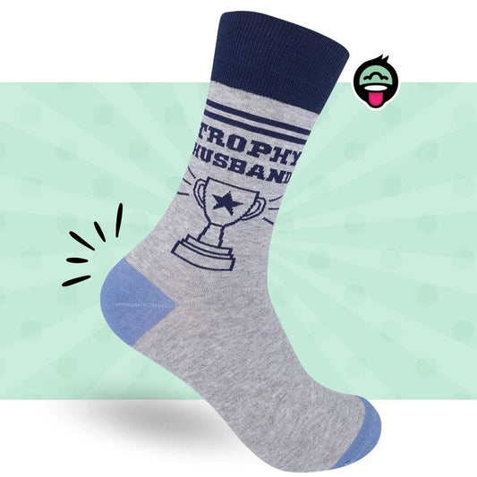 Trophy Husband Socks - Wichita Home Outlet