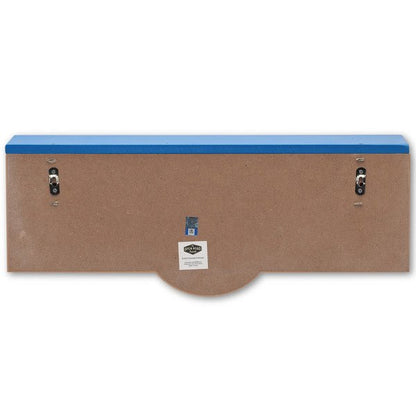 University of Kansas Property of KU Wood Wall Shelf - Wichita Home Outlet