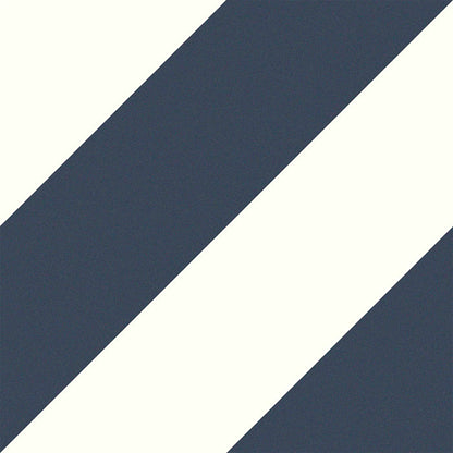 Zebra Navy 22.3 x 22.3cm Porcelain Pattern Tile - 1.15 sqm perbox